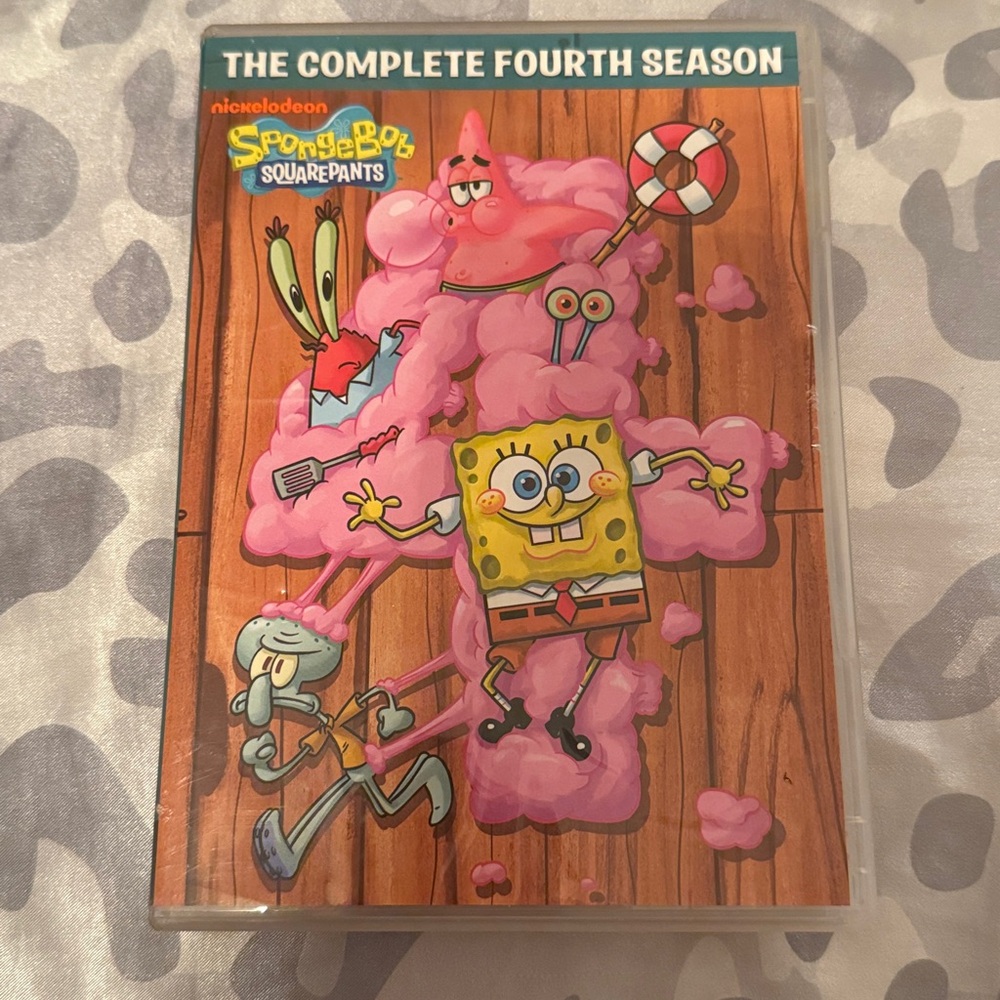 Nickelodeon SpongeBob SquarePants Fourth Season DVD *CD’s NOT included*